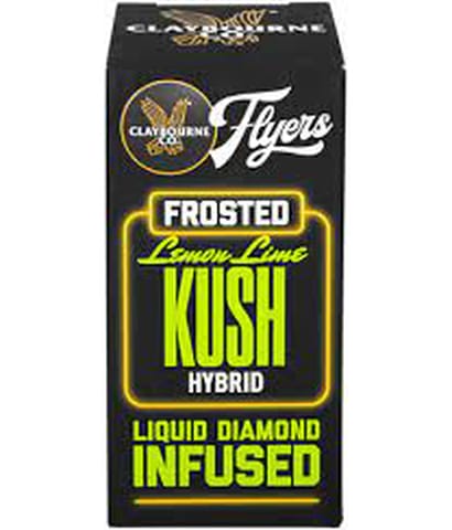 Lemon Lime Kush - 2.5G - Flyers Frosted Liquid Diamond Pre Roll Pack