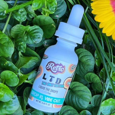 Retro LTD Tincture | THC Only 500mg Med