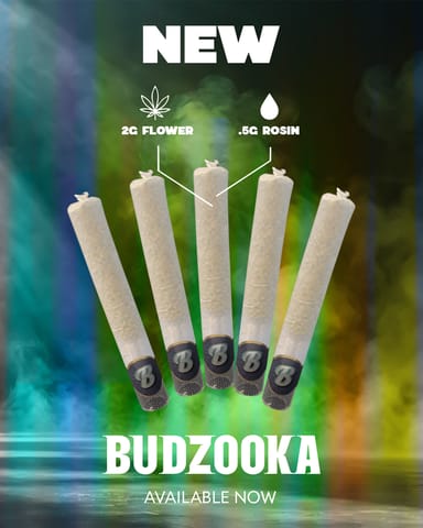 BUDZOOKA - Strawberry Sanders x Pineapple Express - 2.5g