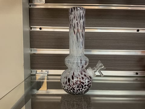 Polka Dot Zebra Bong