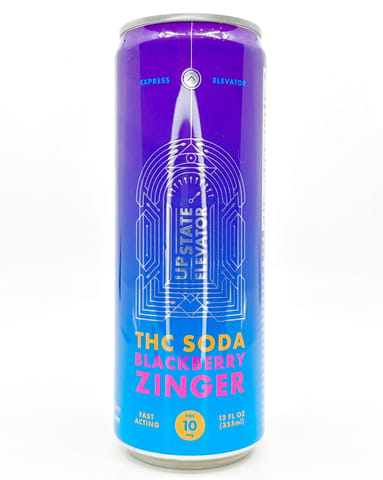 Blackberry Zinger, 10mg THC Soda