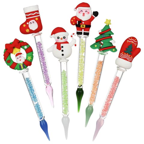 Christmas Collection Glow In The Dark Dab Tool | 6.25" | Assorted Styles