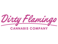 Maplewood Dirty Flamingo's store logo.