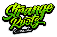 Strange Rootz - White Cloud's store logo.