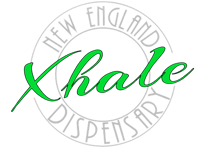 Xhale New England's store logo.