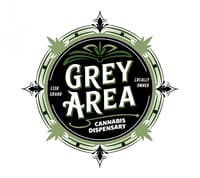 Grey Area Cannabis's store logo.
