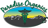 Paradise Organics Belgrade's store logo.