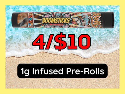 4/$10 1g Infused Pre-Rolls