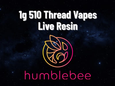2/$34 - 1g Live Resin Vapes (Humblebee)