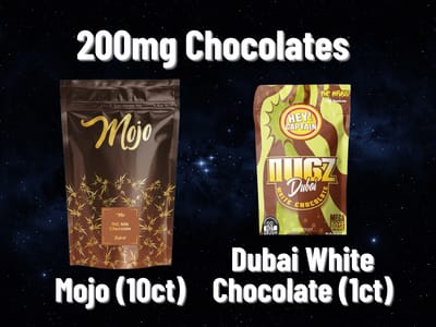2/$21 - 200mg Chocolates