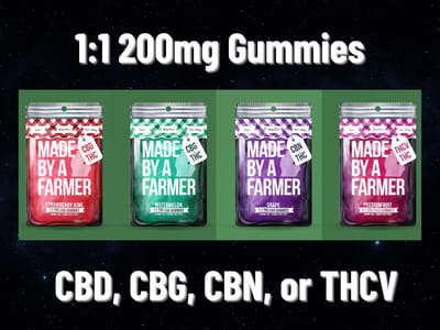 2/$15 - Made by a Farmer 200mg Full-Spectrum Gummies