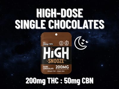 2/$12 - High Snooze 1ct High-Dose 4:1 Chocolates