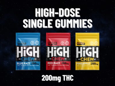 10/$24 - High Chew 1ct 200mg Gummies