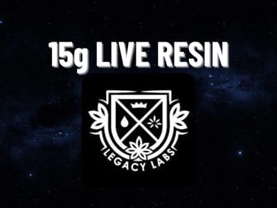 $50 each - Legacy Labs 15g Live Resin