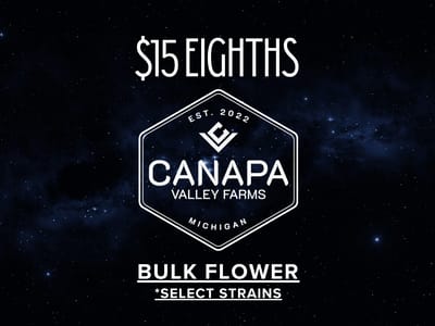$15 Bulk Flower 3.5g (Canapa Valley)