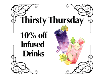 Thirsty Thursday | Daily Deal