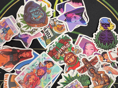 2 Stickers for $1