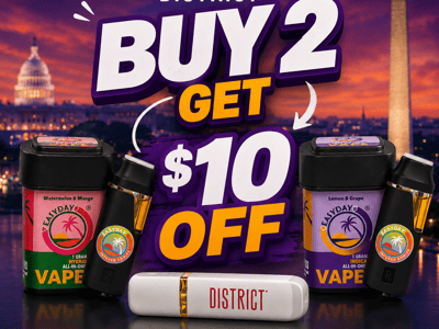 Buy two vapes get 10$ dollars off