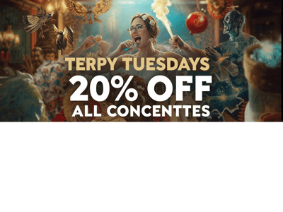 Terpy Tuesday | 20% off Select Live Concentrates All Day