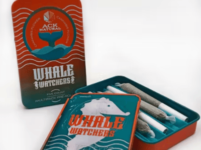 3 for $130 - Whale Watchers (0.5g Pre-Rolls 5 pack / In-House Only)