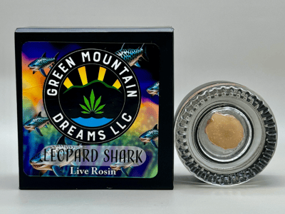 $99 2g Bucket Leopard Shark Live Rosin
