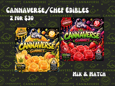 Cannaverse Gummies 2 for $30