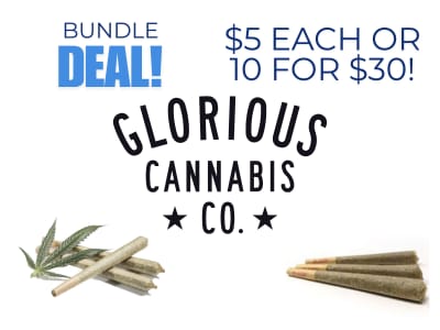 $5 Pre-Rolls 10/$30 Mix & Match