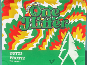 True North One Hitter 200mg Gummies 3/$12
