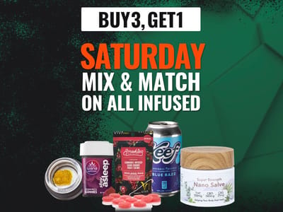 Buy 3, Get 1 - Mix 'n' Match on All Infused