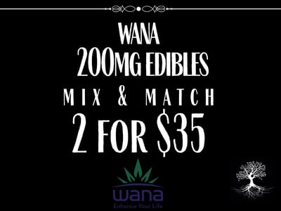 2 FOR $35 200MG WANA