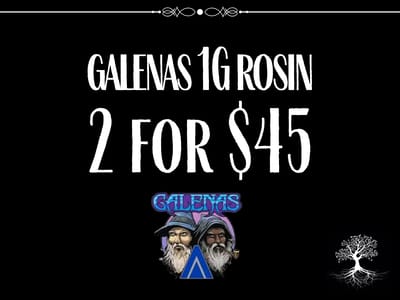 2/$45 Galenas Hash Rosin