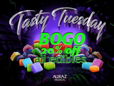 Tasty Tuesday | 20% Edibles
