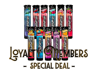 50% OFF HELLAVATED FLAVOR, INFUSED PRE ROLL