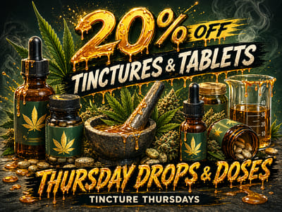 Thursday Drops & Doses 20% Off