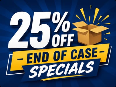 25% Off End of Numbers