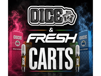 NEW DICE .5g CARTS!!