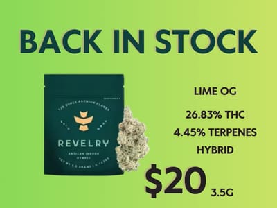 Revelry LIME OG Restocked!