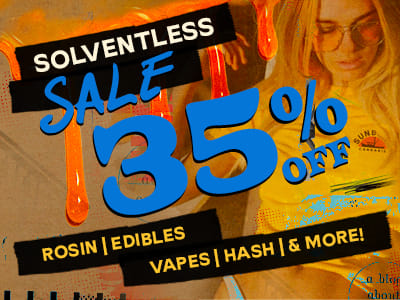 35% Off Solventless