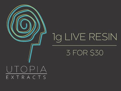 Utopia Extracts - Resin 3 for $30