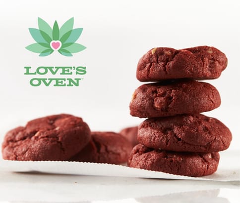 Love's Oven-Edible-10 Pack-Cookies-Red Velvet