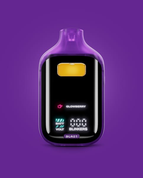 BTQ Blast - Glowberry Indica - 2G AIO Liquid Diamond Vape