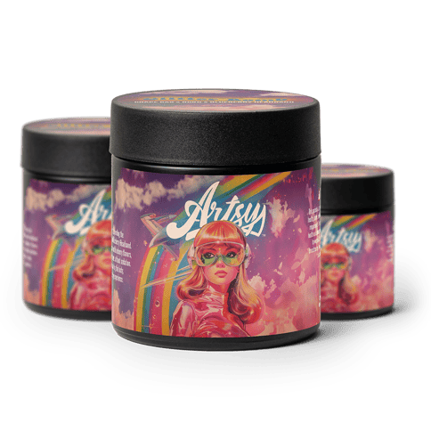 Artsy Cannabis | Glitter Bomb | Sativa-Hybrid- - | Quarter