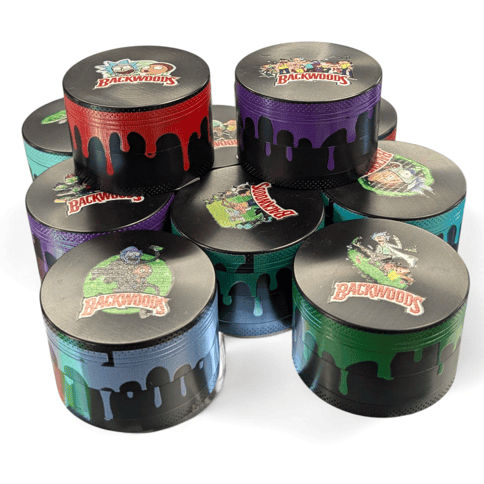 Large Metal Grinder - Backwood Rick & Morty