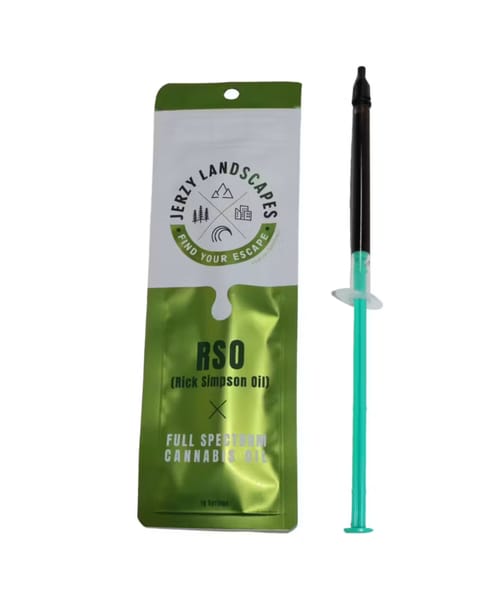 Jerzy Landscapes - Rick Simpson Oil (RSO) - Full Spectrum Cannabis Oil