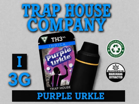 THC TH3ML Disposable 3ml Vape - Purple Urkle