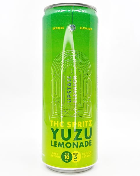 Yuzu Lemonade Spritz, 10mg THC + 5mg THCV drink