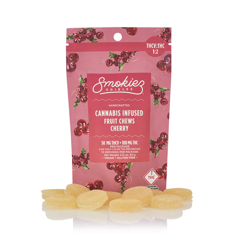 Smokiez Fruit Chews | Cherry THCV:THC 1:2 100mg Rec