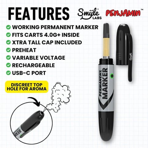 LuvBuds | Permanent Marker Penjamin