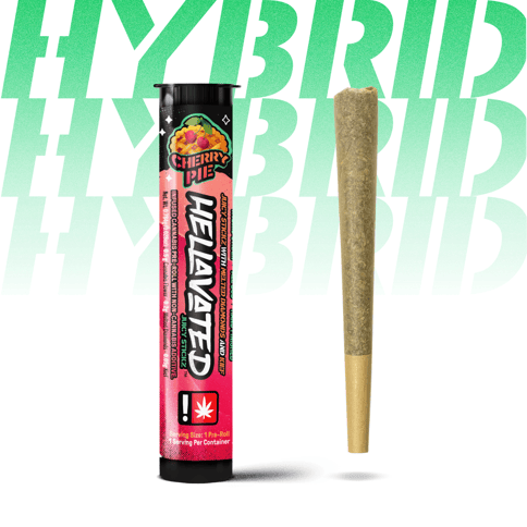 Hellavated | Cherry Pie | 0.75G | Flavored | Infused Preroll