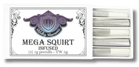 5pk | Infused | 1g Pre Rolls | Mega Squirt